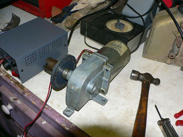 Sat BV Magnet Wheel on Motor.JPG