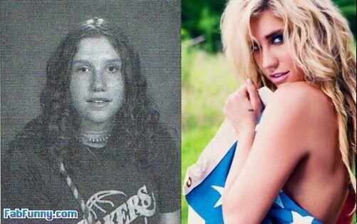 funny-celebrity-pictures-kesha-high-school.jpg