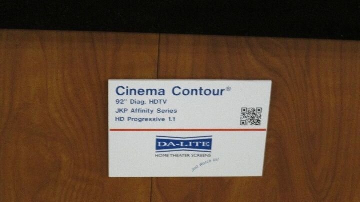 Da-lite 92 inch Cinema Contour tag.JPG