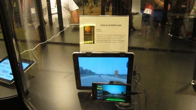 Award Winner -  iOnRoad personal collision warning app.JPG