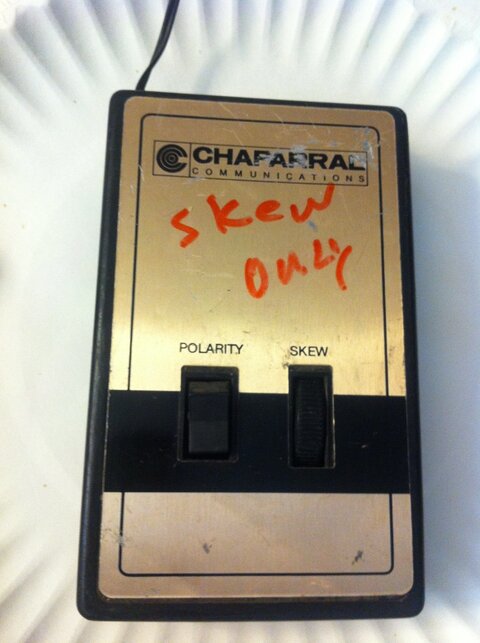 Sat Chaparral Skew Controller.JPG