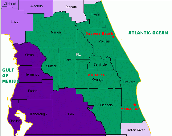Orlando Daytona Melbourne DMA Map.gif