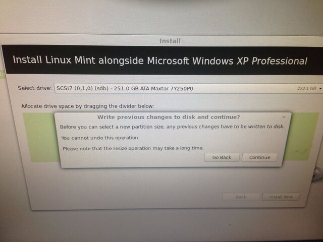 Linux Mint write warning.JPG Linux Mint write warning.JPG