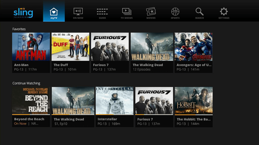 Sling TV - myTV - Continue Watching.png